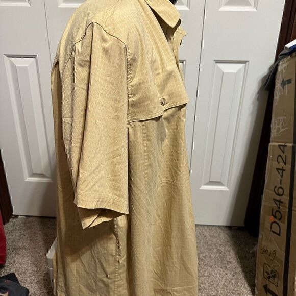 Solaris Mens 3XT Short Sleeve Button Down Shirt - Picture 4 of 5